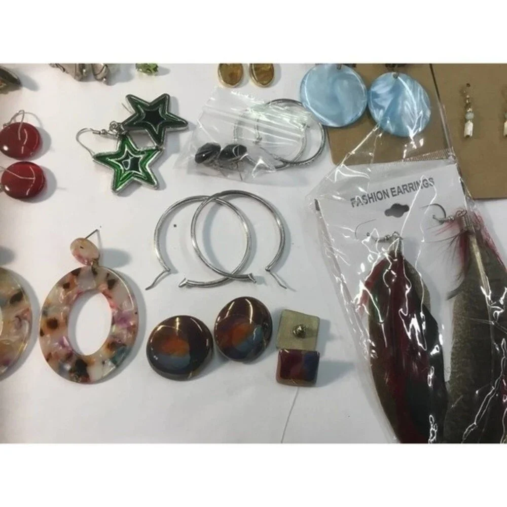 20 Pairs of Assorted Earrings Lot